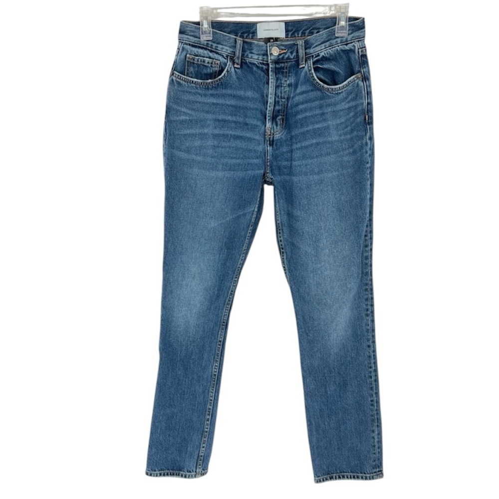 Current Elliott Classic‎ Blue Denim Straight Jeans
